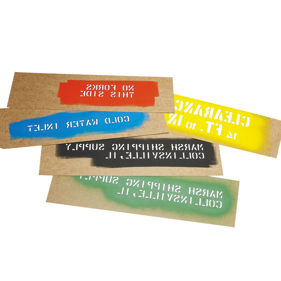 11x36 Oil Treated Marsh Stencil Boards 255/Case STOB1136