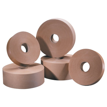 1.5 in x 500 ft Kraft Water-Activated Tape 20/Case T155000