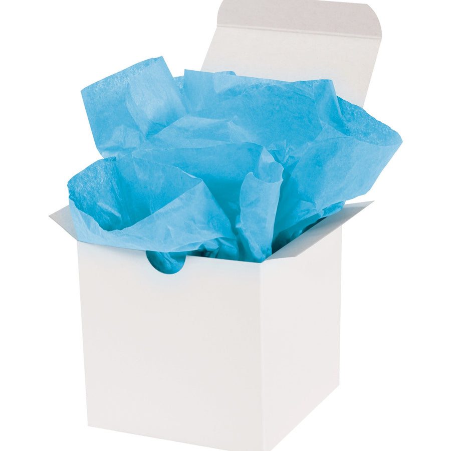 20x30 10 lb Turquoise Tissue Paper Sheets 480/Case T2030CC