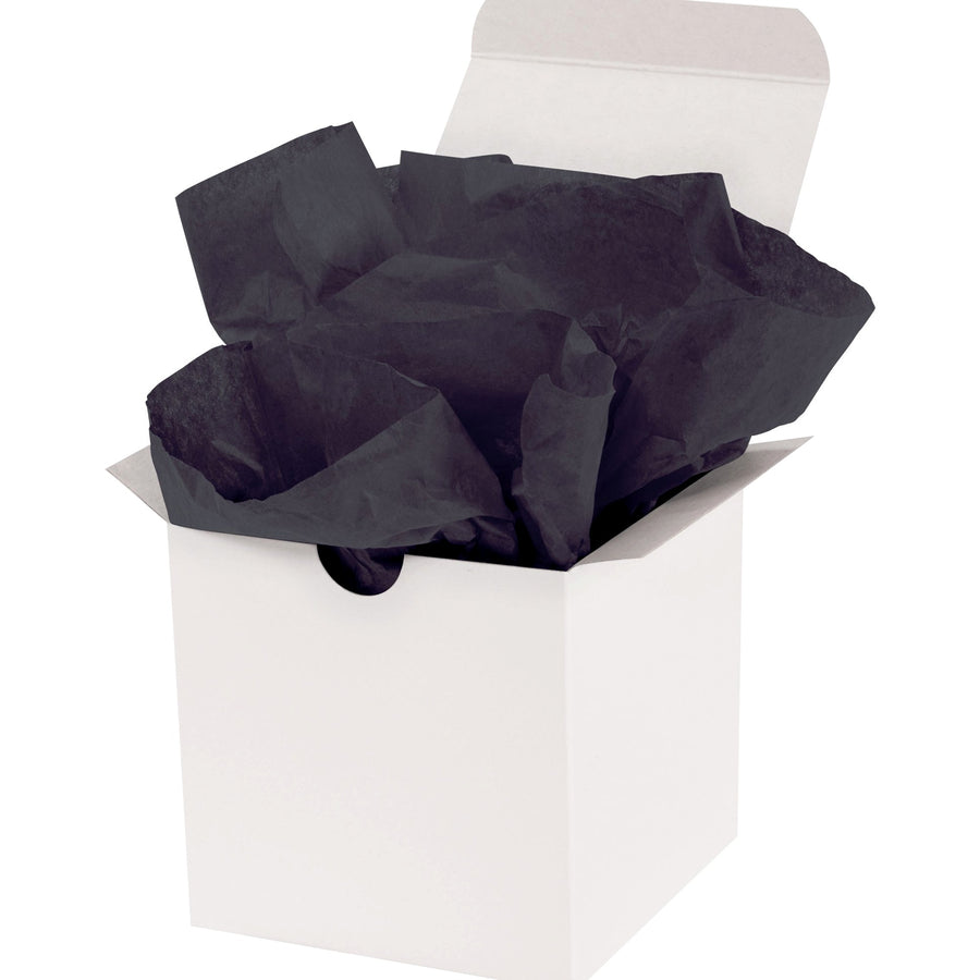 20x30 10 lb Black Tissue Paper Sheets 480/Case T2030D