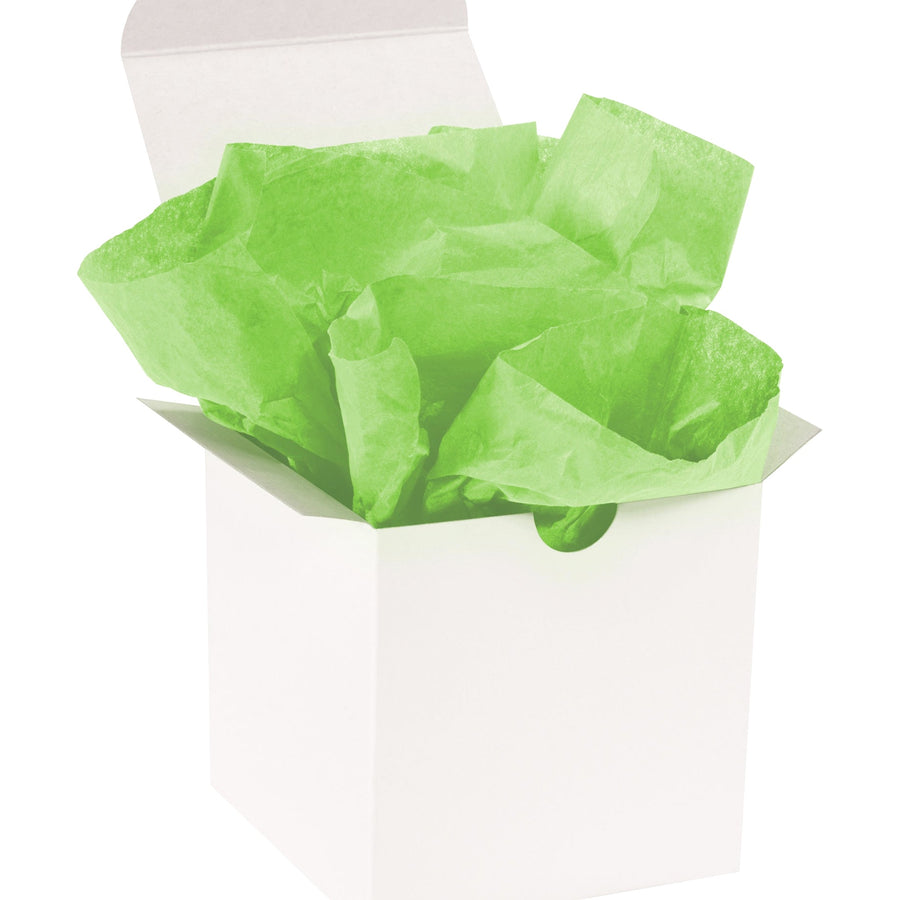 20x30 10 lb Green Citrus Tissue Paper Sheets 480/Case T2030N