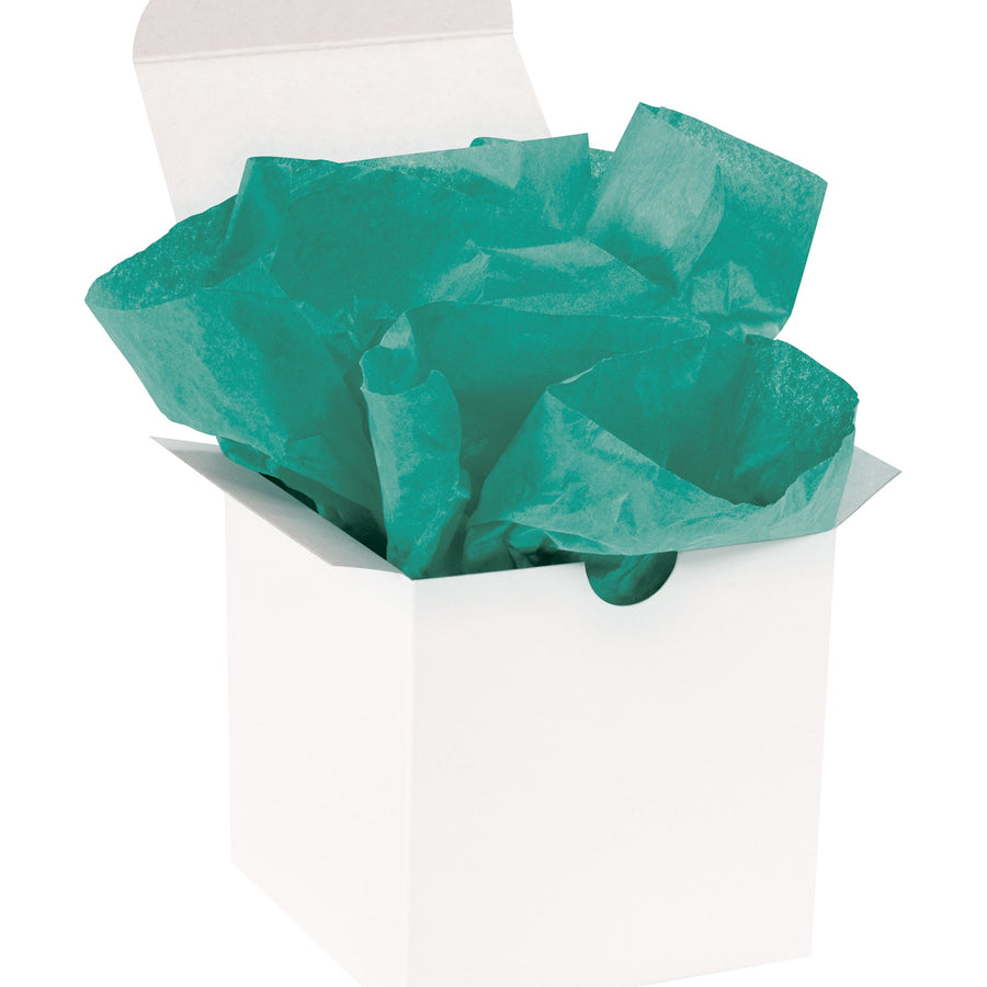 20x30 10 lb Teal Tissue Paper Sheets 480/Case T2030O