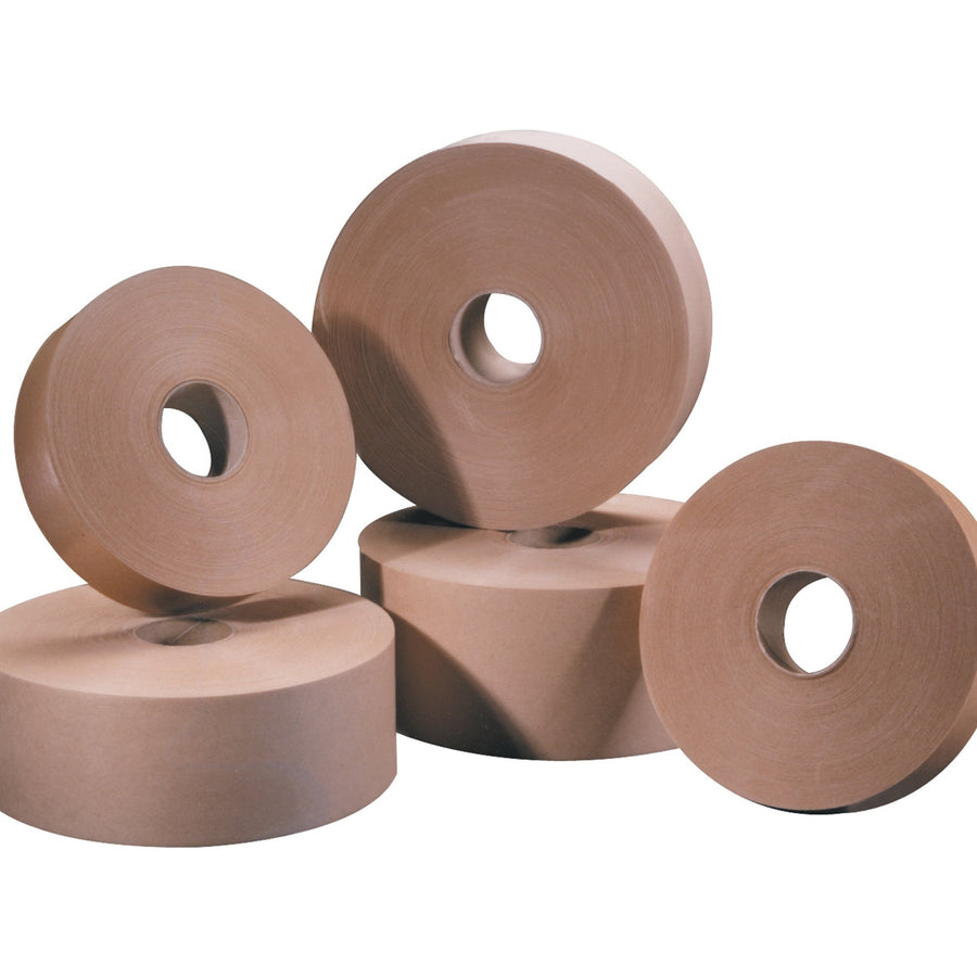 3 in x 600 ft Kraft Water-Activated Tape 10/Case T36000
