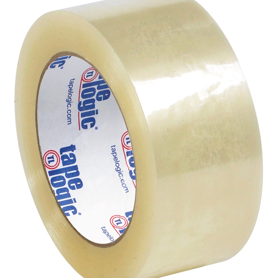 2 in x 55 yd Clear Acrylic Quiet Carton Sealing Tape 36/Case T901126
