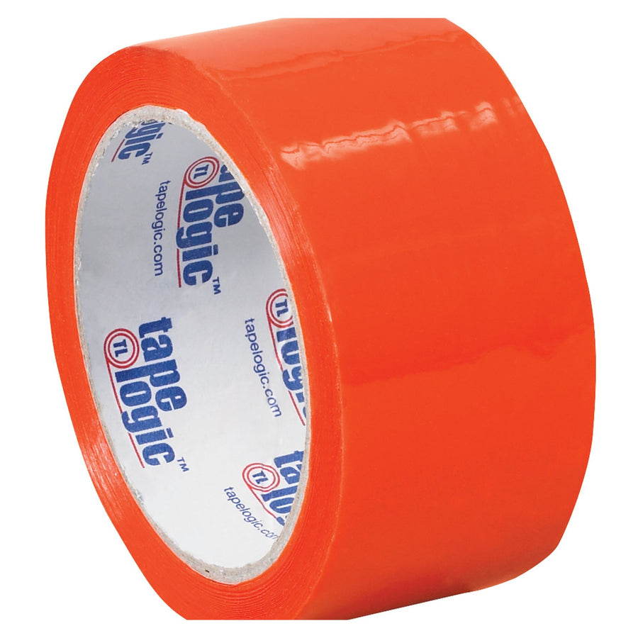 2 in x 55 yd 2 Mil Orange Carton Sealing Packing Tape 18-Pack T90122O18PK