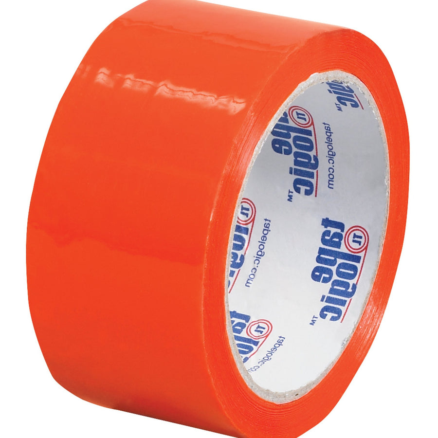 2 in x 55 yd 2 Mil Orange Carton Sealing Packing Tape 6-Pack T90122O6PK