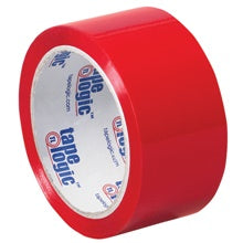 2 in x 55 yd Red Carton Sealing Tape 18/Case