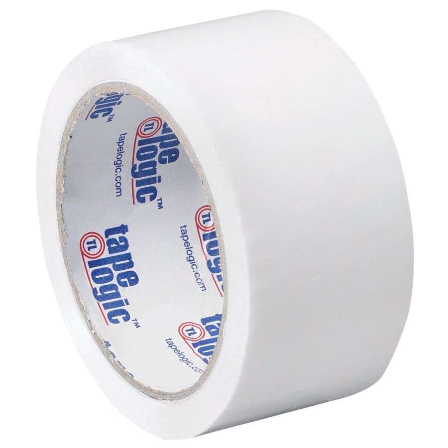 Professional-grade white carton sealing tape engineered for high-speed packing lines and case closure. Each roll delivers 55 yards of 2.2 mil polypropylene with aggressive acrylic adhesive that bonds instantly to corrugated surfaces. Case of 18 rolls fits standard tape dispensers for seamless integration into your shipping workflow.