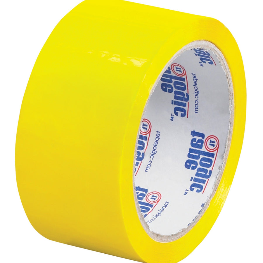 2 in x 55 yd 2 Mil Yellow Carton Sealing Packing Tape 6-Pack T90122Y6PK