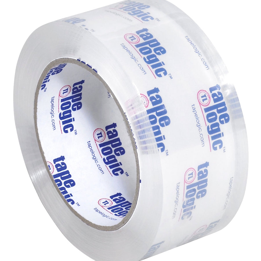 2 in x 55 yd 6 Mil Crystal Clear Carton Sealing Packing Tape 12/Case T901260CC12P