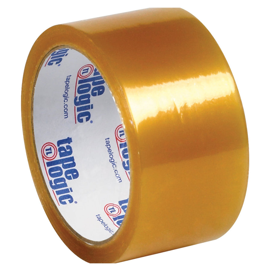 2 in x 55 yd Clear Natural Rubber Carton Sealing Tape 36/Case T90151