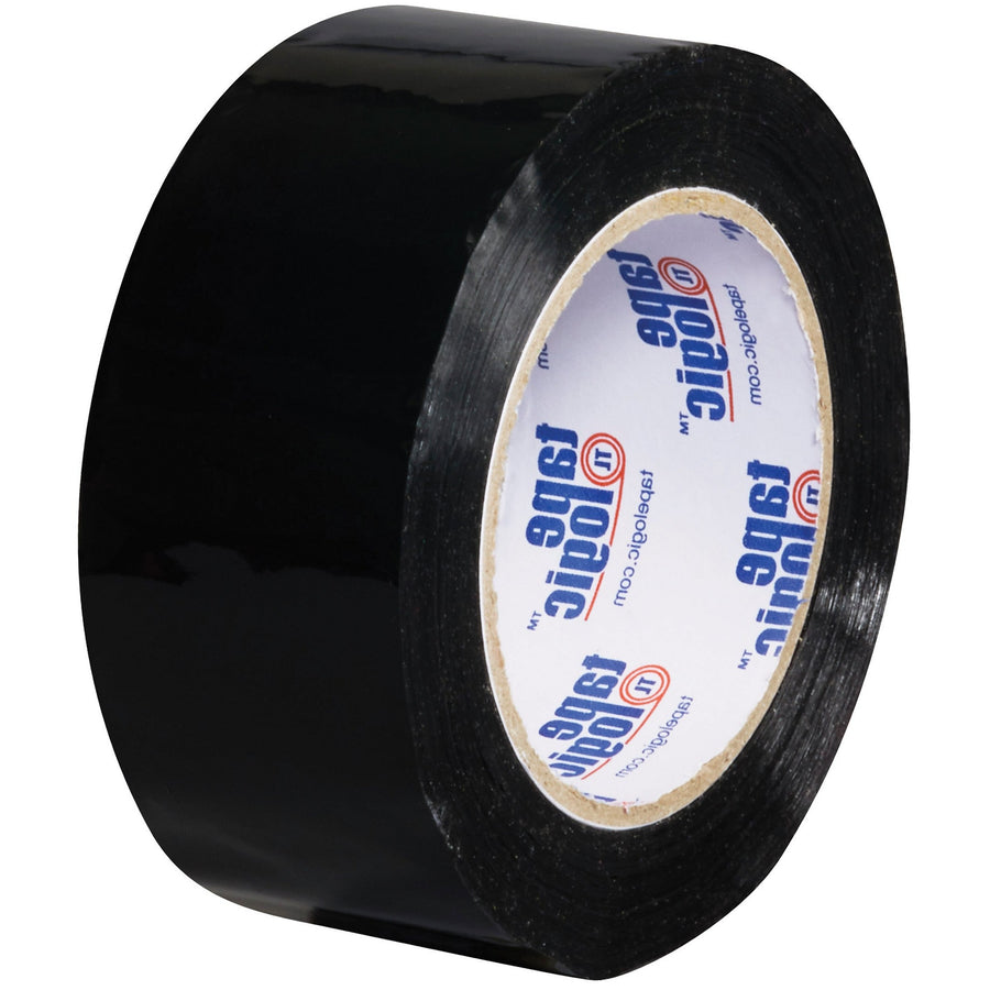 2 in x 110 yd 2 Mil Black Carton Sealing Packing Tape 18/Case T90222BK18PK