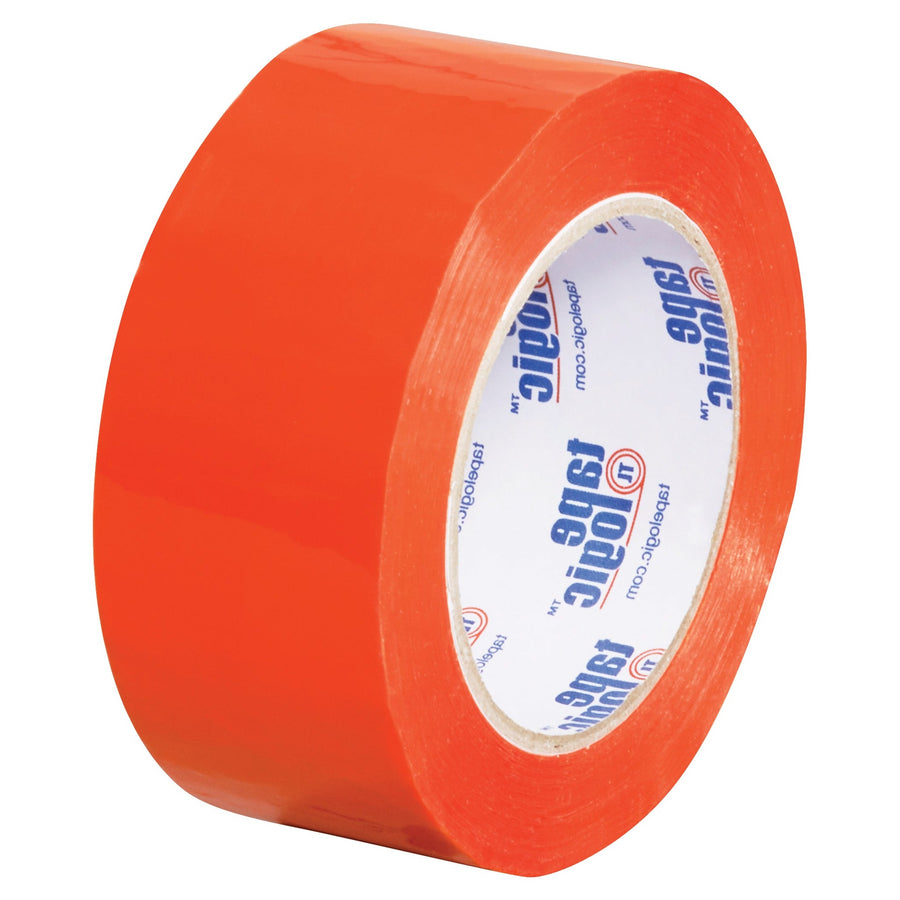 2 in x 110 yd 2 Mil Orange Carton Sealing Packing Tape 36/Case T90222O