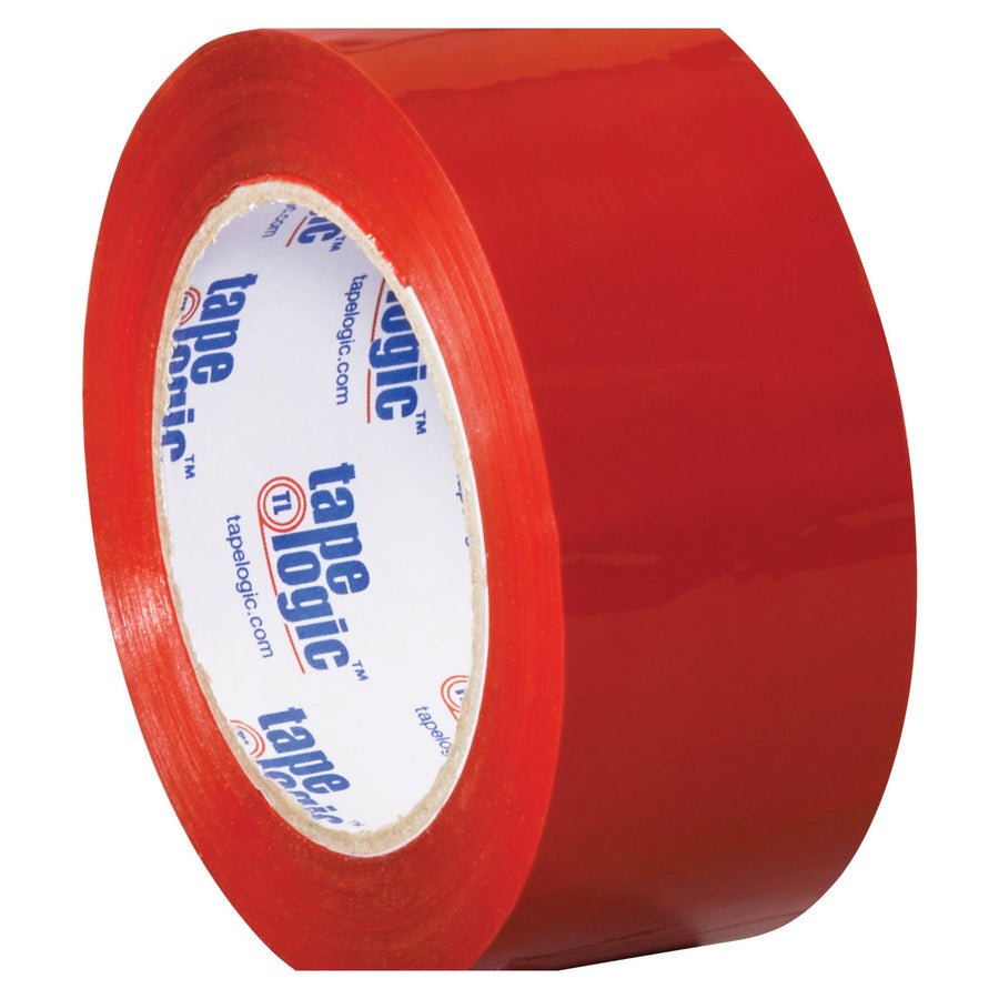 2 in x 110 yd 2 Mil Red Carton Sealing Packing Tape 36/Case T90222R