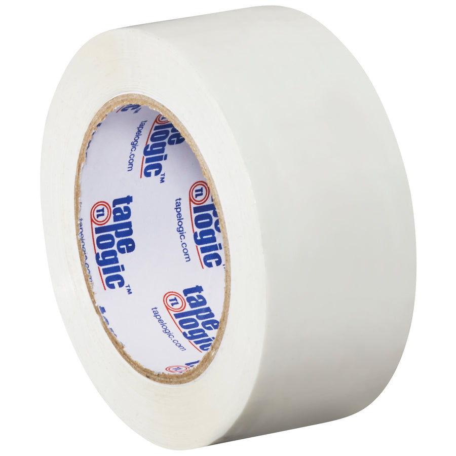 Tape Logic white carton sealing tape delivers consistent adhesion on high-speed packing lines. Each roll spans 110 yards of 2.2 mil polypropylene with acrylic adhesive for dependable case sealing. Six rolls per case fit standard dispensers–ideal for color-coding shipments and maintaining production efficiency.