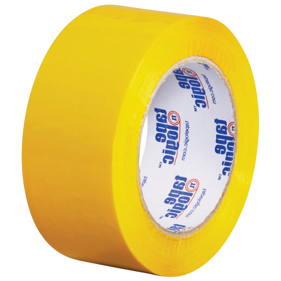 2 in x 110 yd 2 Mil Yellow Carton Sealing Packing Tape 6/Case T90222Y6PK