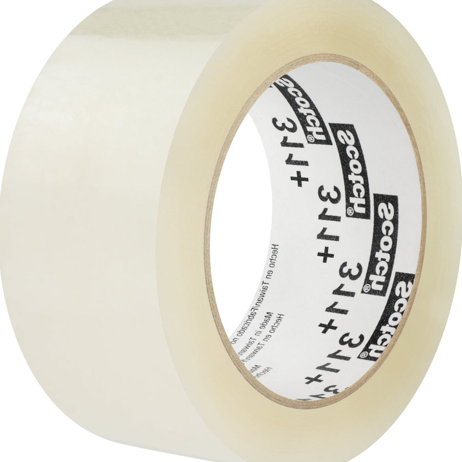 2 in x 110 yd Clear Polypropylene Cold Temperature Carton Sealing Tape 6-Pack T902311S6PK