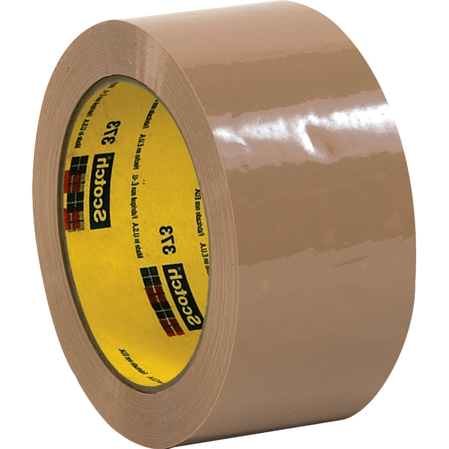 2 in x 110 yd 2.5 Mil Tan 373 Box Sealing Tape 6-Pack T902373T6PK