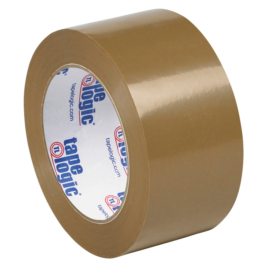 Tape Logic #50 Natural Rubber Tape delivers the most aggressive adhesive and consistent box closure on the market. This 1.9 mil, 2" x 110 yard roll grips corrugated instantly–eliminating costly rub-down time on your packing line. Moisture-resistant formula handles humid conditions; works reliably from 0°–150°F. Sold as case of 36 rolls.