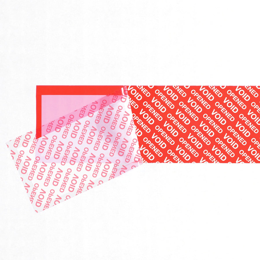 2 in 3.9 Mil Red 5 3/4 Tamper Evident Security Tape 1-Pack T90257RD1PK