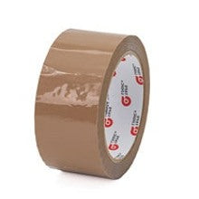 2 in x 110 yd #700 Tan Hot Melt Carton Sealing Tape 36/Case T902700T