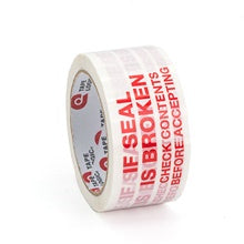 2 in x 110 yd Stop If Seal Is Broken Carton Sealing Tape 18/Case