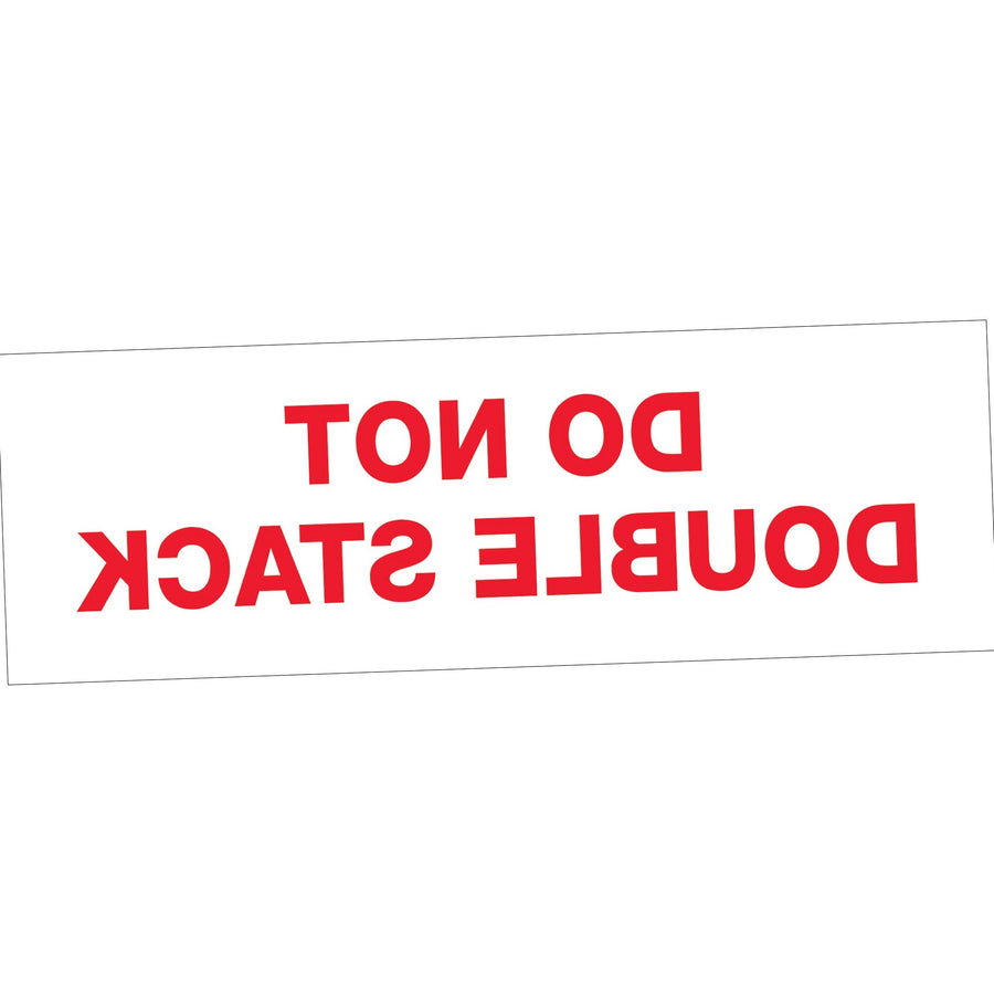 2 in x 110 yd 2.2 Mil Do Not Double Stack Carton Sealing Tape 6-Pack T902P186PK