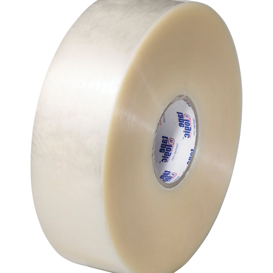 3 in x 1000 yd 1.9 Mil Clear Hot Melt Economy Carton Sealing Tape 4/Case T9033700