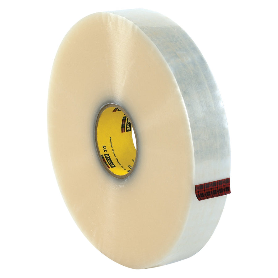 2 in x 1000 yd 2.5 Mil Clear 3M 373 Carton Sealing Tape 6/Case T903373