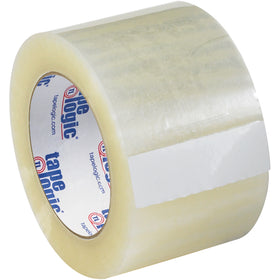 3" x 110 yds. 2 Mil Clear Quiet Carton Sealing Tape - 6 Pack