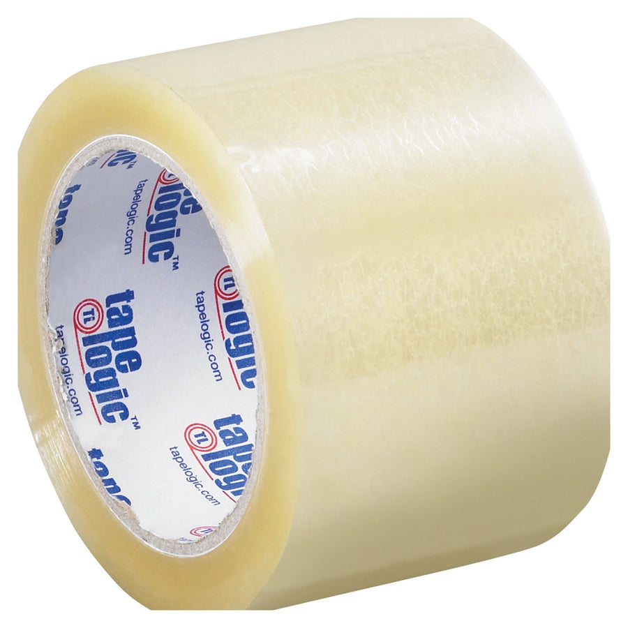 3 in x 110 yd Clear #160 Acrylic Carton Sealing Tape 24/Case T905160
