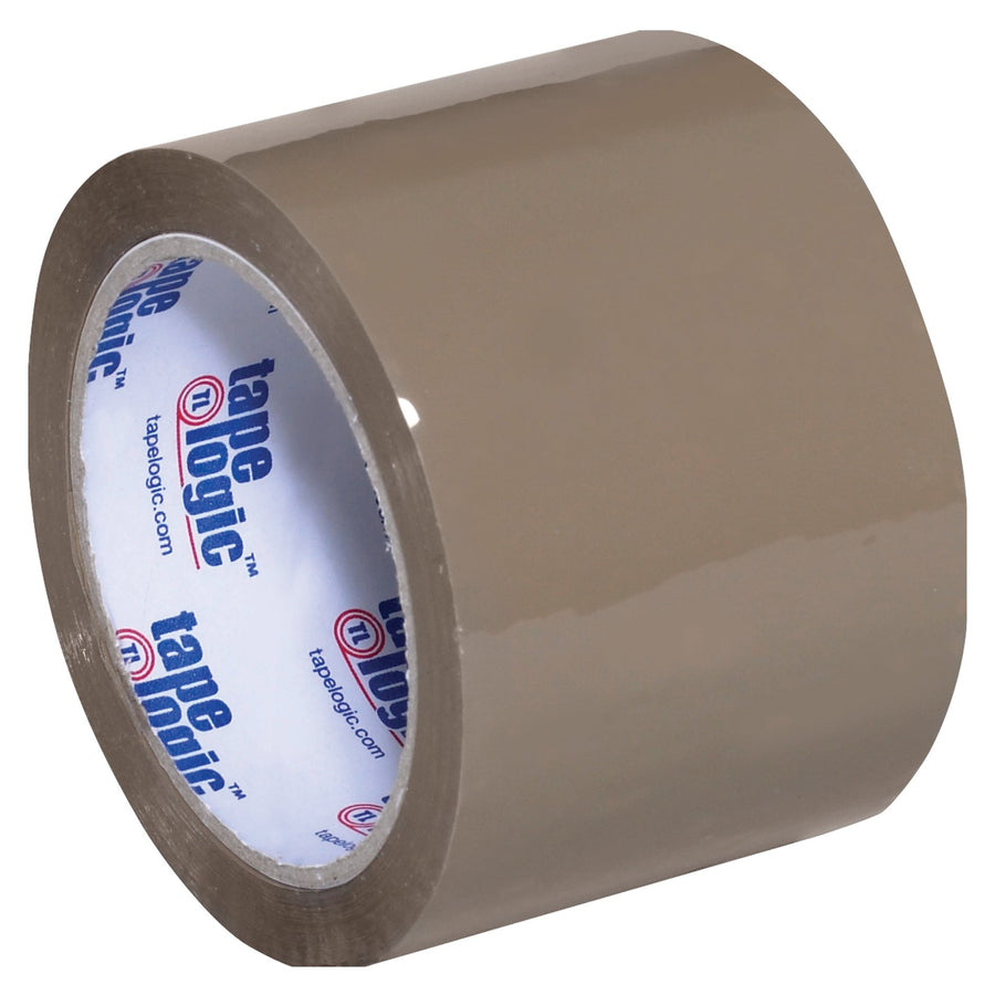3 in x 110 yd 2.6 Mil Tan Acrylic Carton Sealing Tape 6-Pack T9052291T6PK