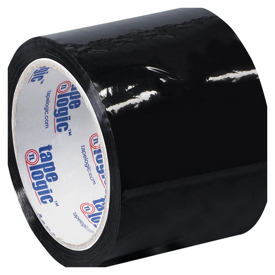 3 in x 55 yd 2.2 Mil Black Carton Sealing Tape 24/Case T90522BK