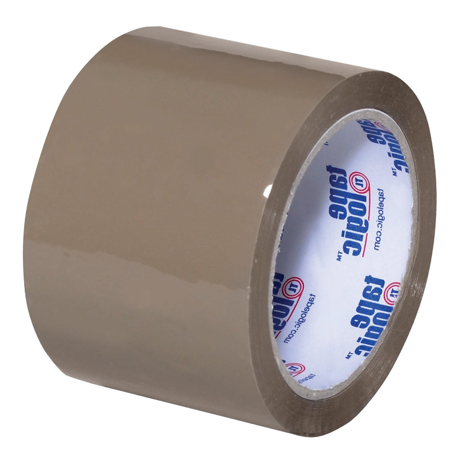 3 in x 55 yd 2.6 Mil Tan Acrylic Carton Sealing Tape 24/Case T905291T