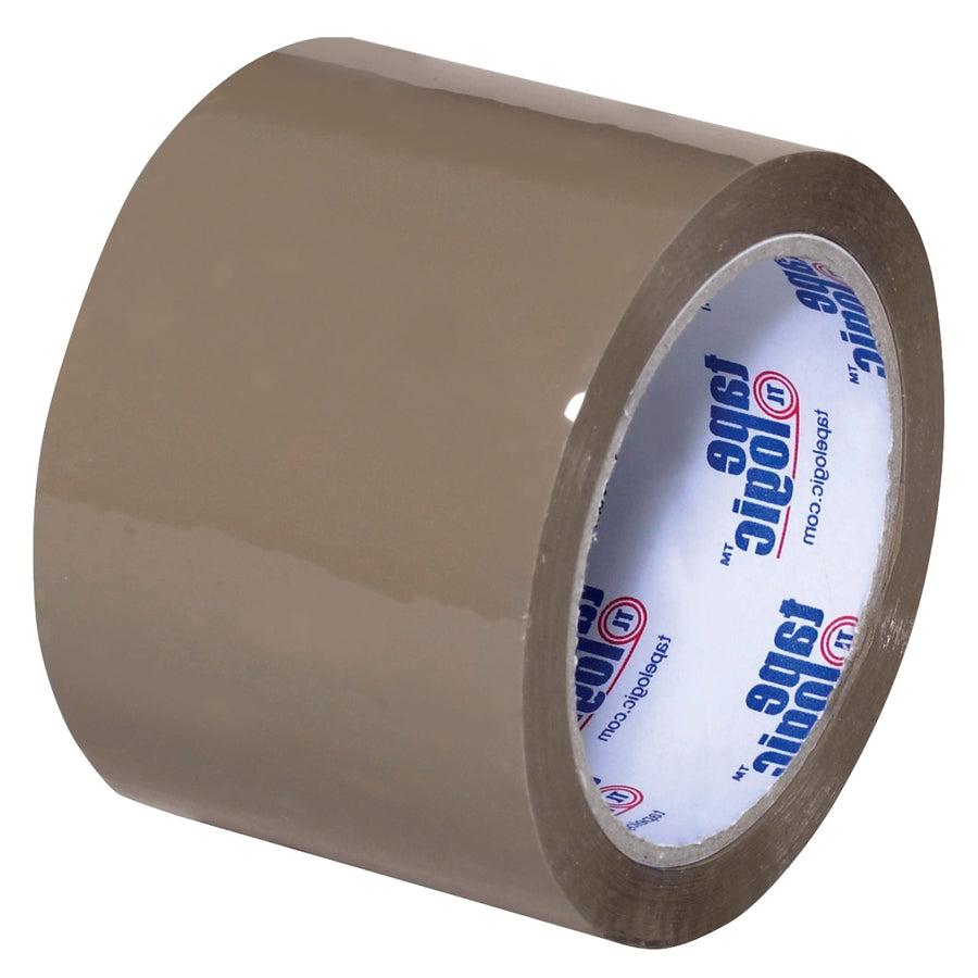 3 in x 55 yd 2.6 Mil Tan Acrylic Industrial Carton Sealing Tape 6-Pack T905291T6PK
