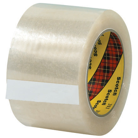 3 in x 110 yd 2.0 Mil Clear Acrylic 311 Box Sealing Tape 24/Case