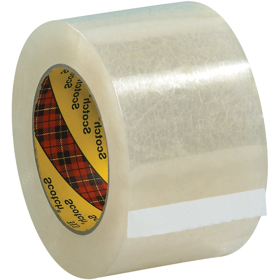 3 in x 55 yd 2.5 Mil Clear Scotch 313 Box Sealing Tape 24/Case T905313