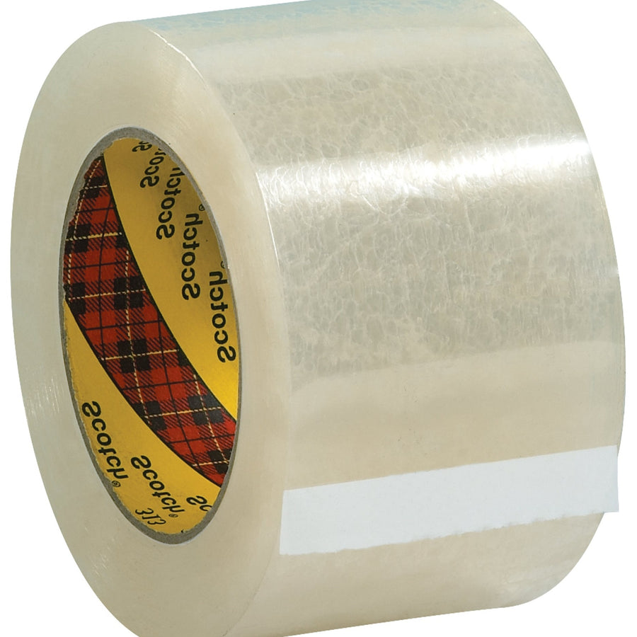 3 in x 55 yd 2.5 Mil Clear Carton Sealing Tape 6-Pack T9053136PK