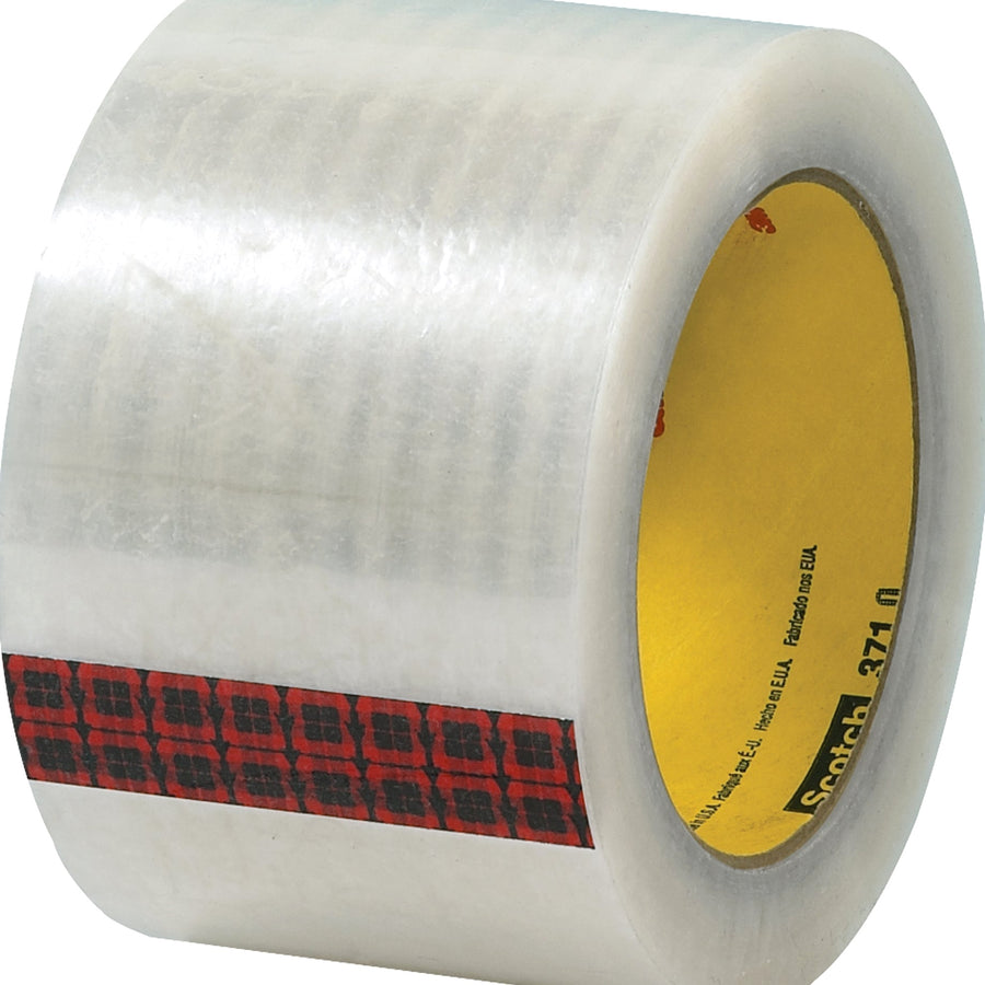 3 in x 110 yd 1.9 Mil Clear Scotch 371 Box Sealing Tape 24/Case T905371