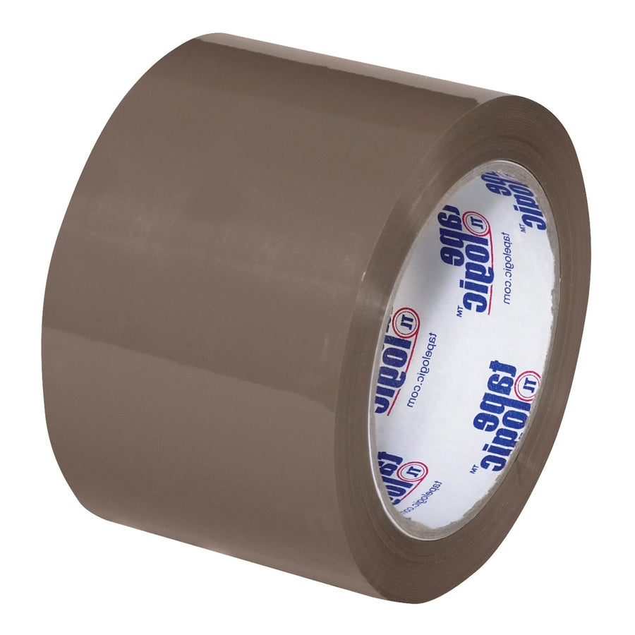 3 in x 110 yd 1.6 Mil Tan Carton Sealing Tape 24 Rolls T905600T
