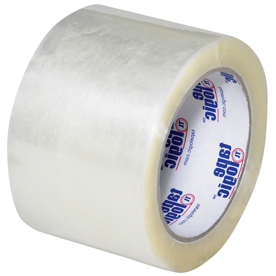 3 in x 110 yd 2.2 Mil Clear Hot Melt Carton Sealing Tape 24/Case T905800