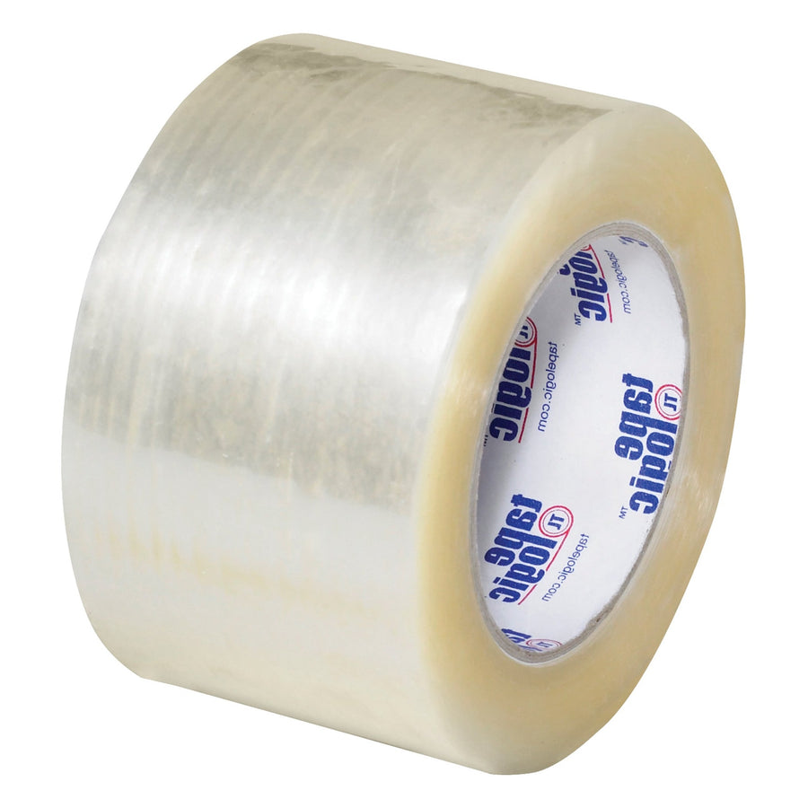 3 in x 110 yd 2.5 Mil Clear Economy Hot Melt Carton Sealing Tape 24/Case T905900