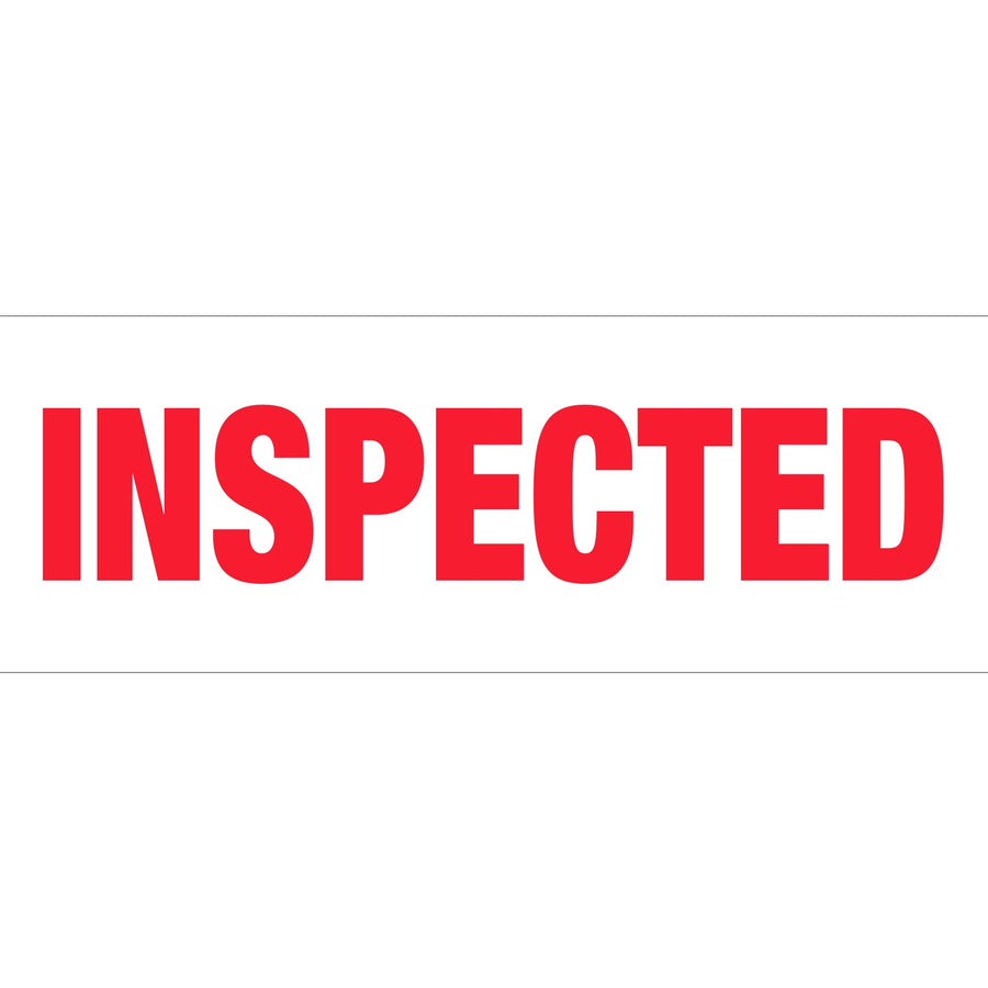3 in x 110 yd 2.2 Mil Acrylic Inspected Carton Sealing Tape 24/Case T905P14