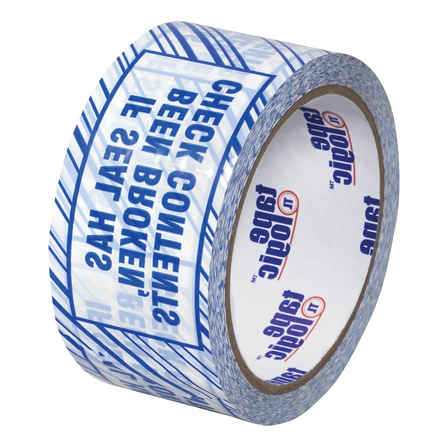 3 in x 110 yd 2.5 Mil Security Tape Tamper Evident 6/Case T905ST026PK