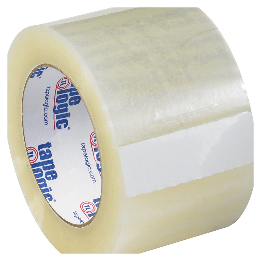 3 in x 55 yd 2.6 Mil Clear Quiet Carton Sealing Tape 6-Pack T9061266PK