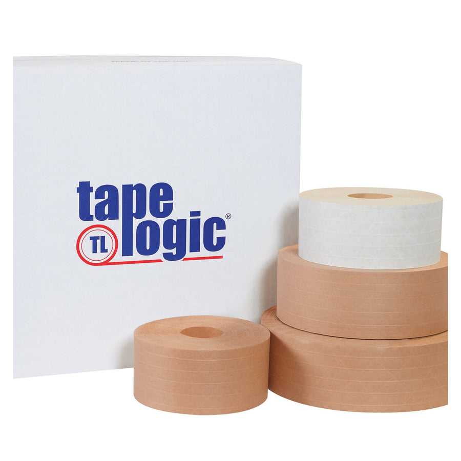 72 mm x 1000 ft Fiberglass Reinforced Water Activated Tape 6/Case T9107200