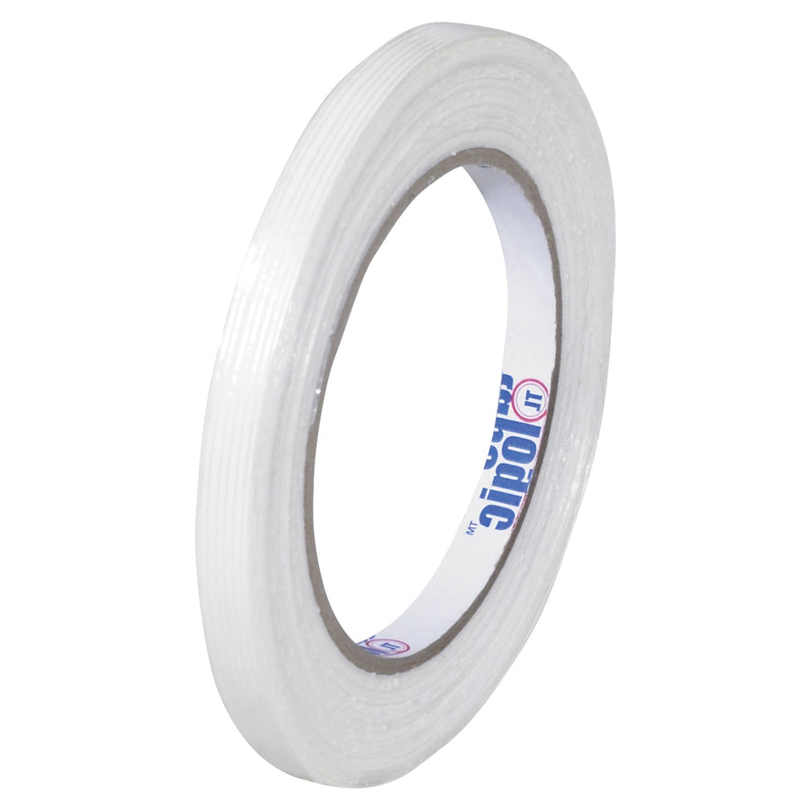 3/8 in x 60 yd 110 lb Clear Strapping Tape 12/Case T912130012PK