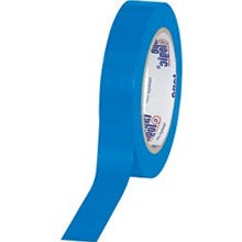 1 in x 36 yd Blue Solid Vinyl Safety Tape 48/Case T9136B