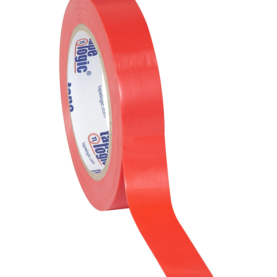 1 in x 36 yd 6.0 Mil Red Vinyl Safety Tape 48/Case T9136R