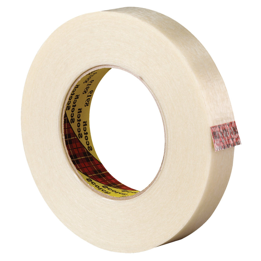 3/4 in x 60 yd 7 Mil Clear Strapping Tape 12-Pack T914891912PK